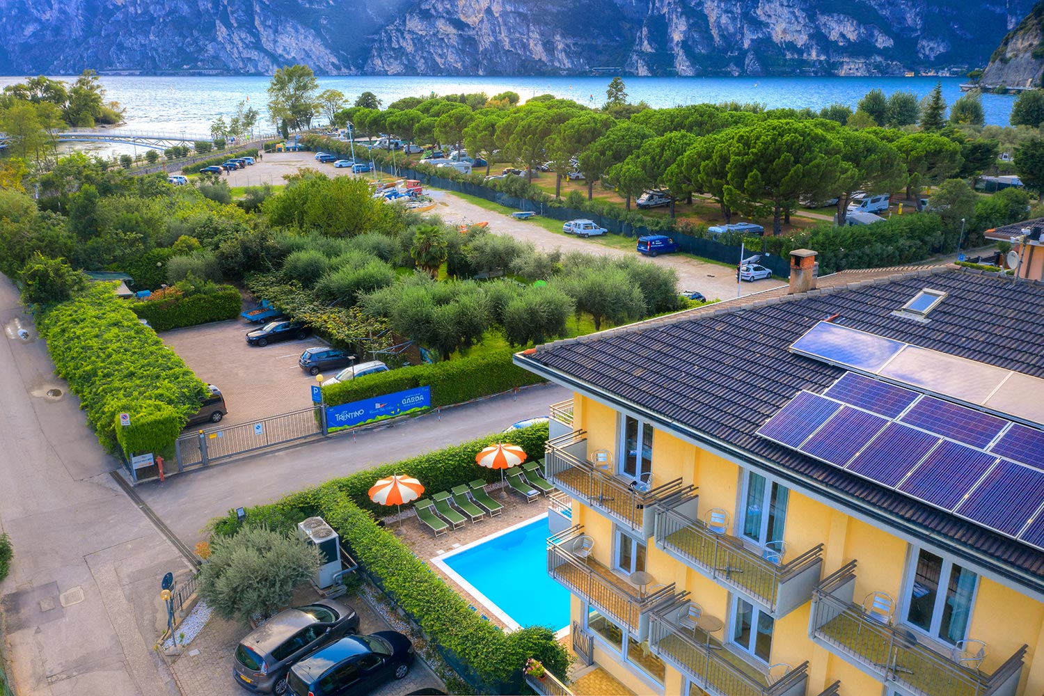 Hotel on Lake Garda in Torbole Lido di Arco